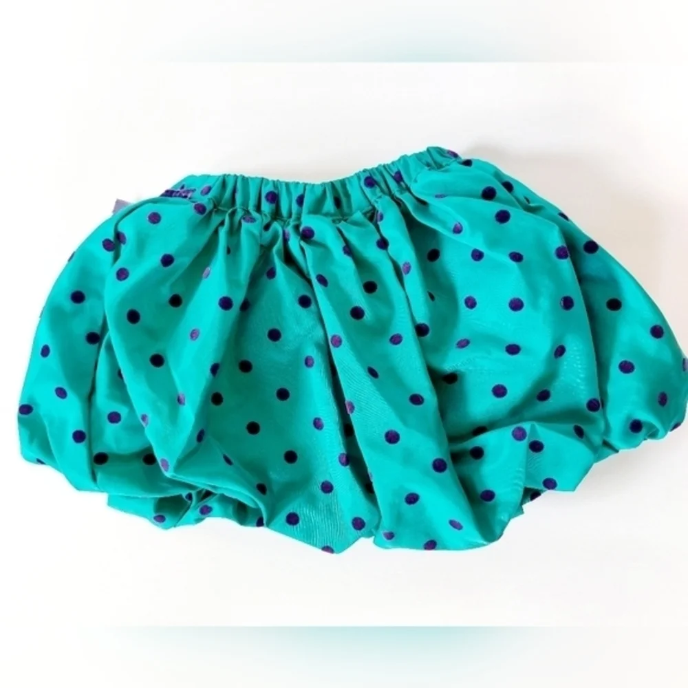 Teal & Purple Polka Dot Bubble Skirt 18-24 Months Childrens Place‎